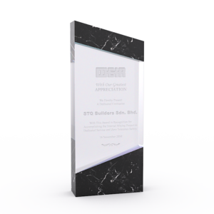 Marble Crystal Award